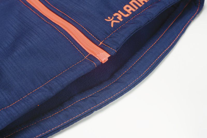 Planam Junior Softshelljacke marine orange Größe 158 164 Produktbild Planam Junior Softshelljacke marine orange Größe 158 164 bild 8