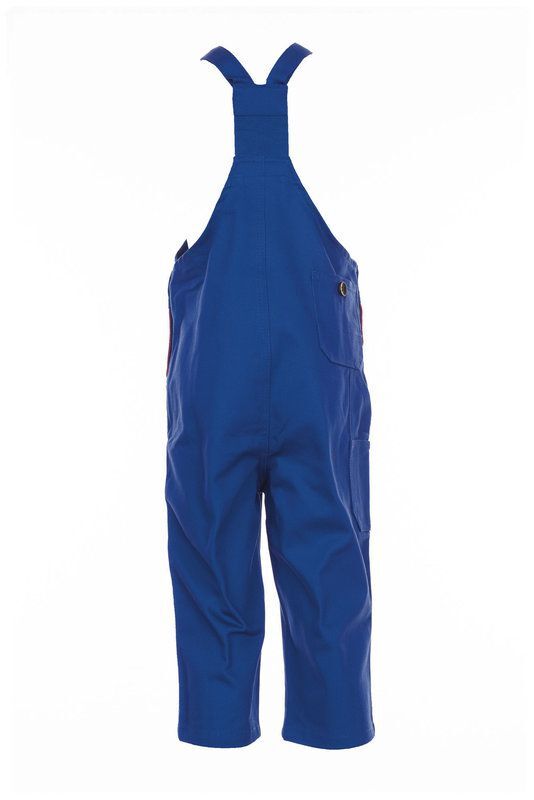 Planam Kinderlatzhose kornblau mittelrot Größe 86 92 Planam Kinderlatzhose kornblau mittelrot Größe 86 92