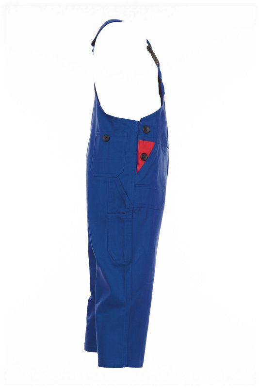 Planam Kinderlatzhose kornblau mittelrot Größe 86 92 Planam Kinderlatzhose kornblau mittelrot Größe 86 92