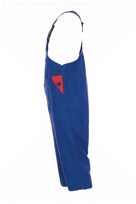Planam Kinderlatzhose kornblau mittelrot Größe 86 92 Planam Kinderlatzhose kornblau mittelrot Größe 86 92