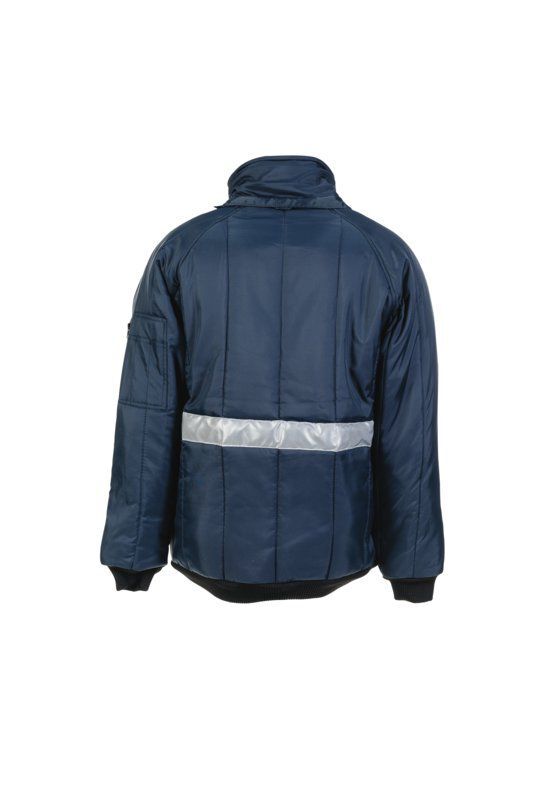 Planam Gefrierhaus Kühlhaus Blouson marine Innenfutter rot Größe XXL Produktbild Planam Gefrierhaus Kühlhaus Blouson marine Innenfutter rot Größe XXL bild 3