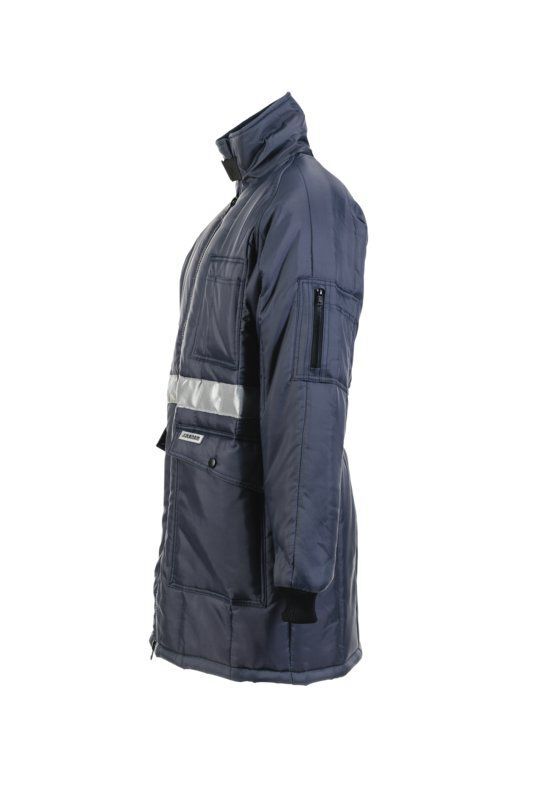 Planam Kühlhaus Gefrierhaus Parka marine Innenfutter rot Größe XXL Produktbild Planam Kühlhaus Gefrierhaus Parka marine Innenfutter rot Größe XXL bild 5
