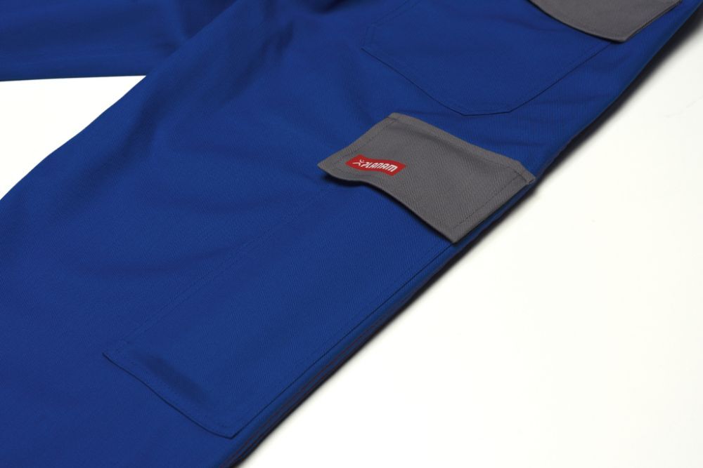 Planam Major Protect Bundhose kornblau grau Größe 54
