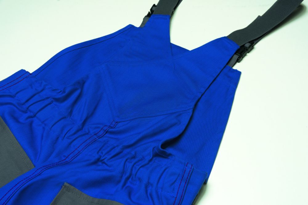 Planam Major Protect Latzhose kornblau grau Größe 50 Produktbild Planam Major Protect Latzhose kornblau grau Größe 50 bild 6