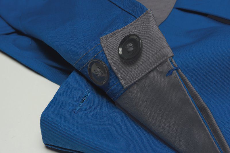 Planam Major Protect Latzhose kornblau grau Größe 62 Produktbild Planam Major Protect Latzhose kornblau grau Größe 62 bild 8