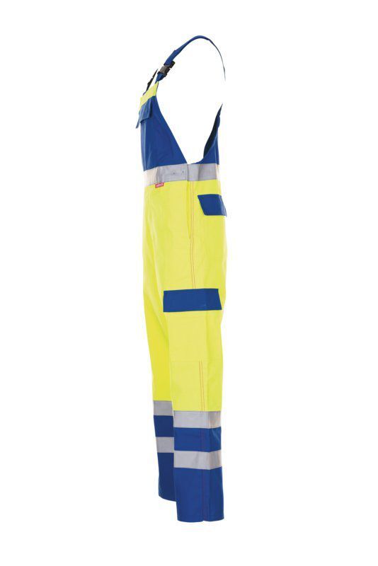 Planam Major Protect Latzhose warngelb kornblau Größe 64 Planam Major Protect Latzhose warngelb kornblau Größe 64