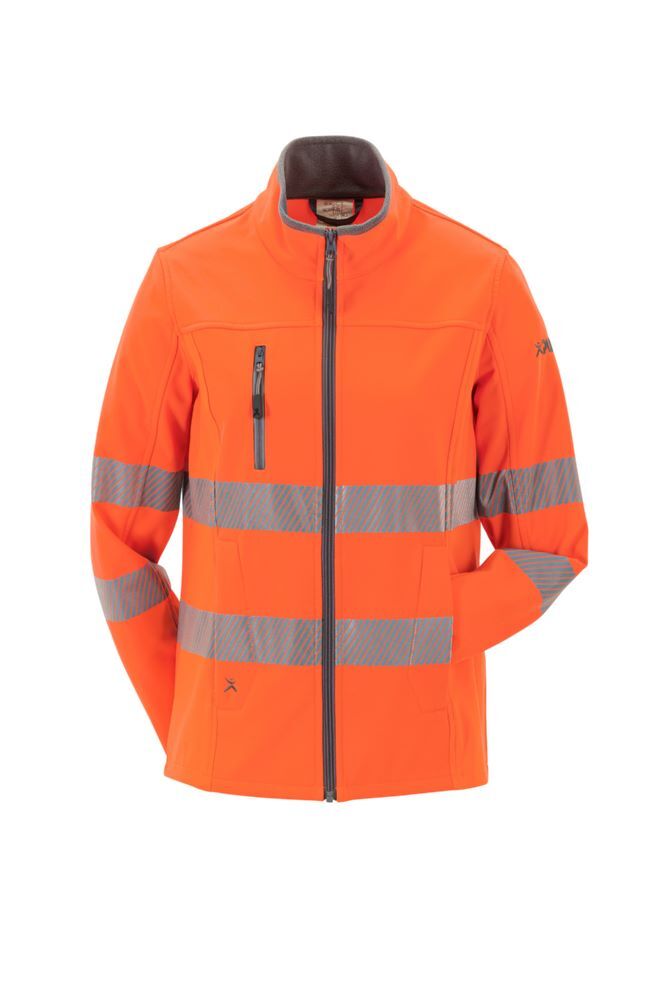 Produktbild PLANAM Norit Warnschutz Damen Hybridjacke orange Größe 50