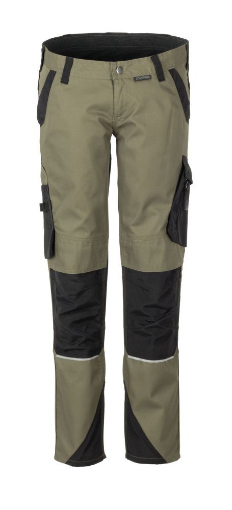 Planam Norit Arbeitshose Damen Bundhose oliv schwarz Größe 38 Produktbild Planam Norit Arbeitshose Damen Bundhose oliv schwarz Größe 38