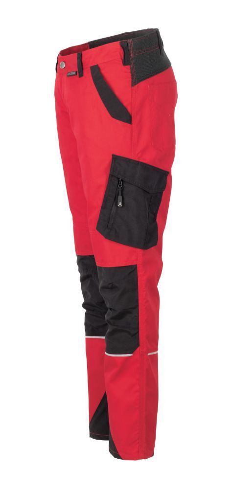 Planam Norit Arbeitshose Damen Bundhose rot schwarz Größe 38 Produktbild Planam Norit Arbeitshose Damen Bundhose rot schwarz Größe 38 bild 4