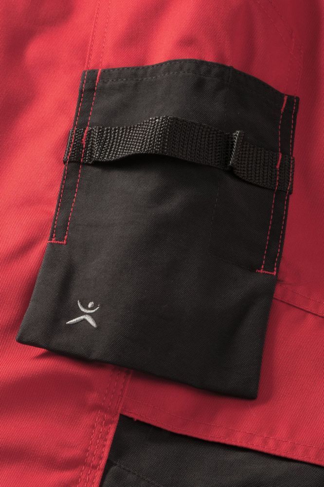 Planam Norit Arbeitshose Damen Bundhose rot schwarz Größe 38 Produktbild Planam Norit Arbeitshose Damen Bundhose rot schwarz Größe 38 bild 5