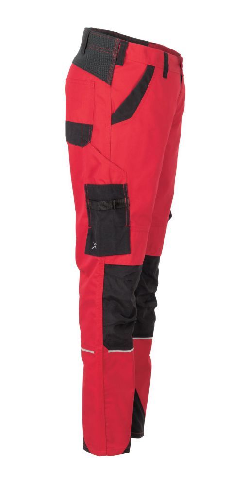 Produktbild Planam Norit Arbeitshose Damen Bundhose rot schwarz Größe 44 bild 3