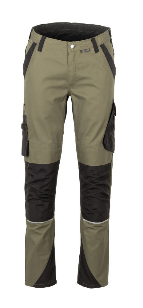 Planam Norit Arbeitshose Herren Bundhose oliv schwarz Größe 50 Produktbild Planam Norit Arbeitshose Herren Bundhose oliv schwarz Größe 50