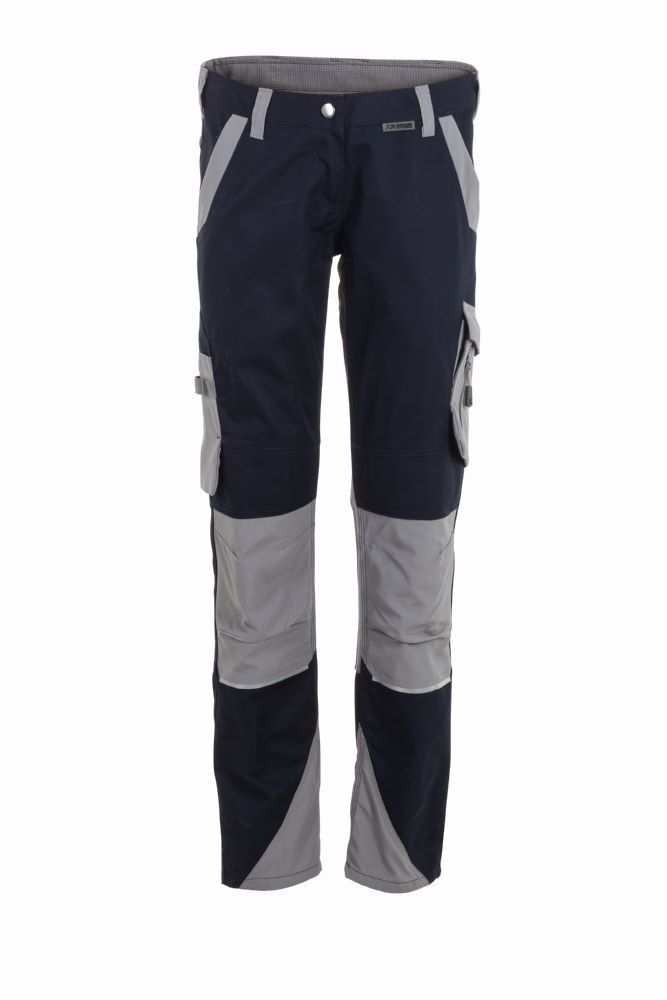 Planam Norit Damen Bundhose Arbeitshose schwarzblau zink Gr. 36 Produktbild Planam Norit Damen Bundhose Arbeitshose schwarzblau zink Gr. 36
