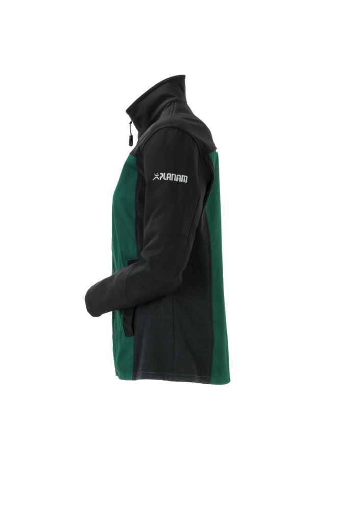 Planam Norit Damen Hybridjacke grün schwarz Größe 46