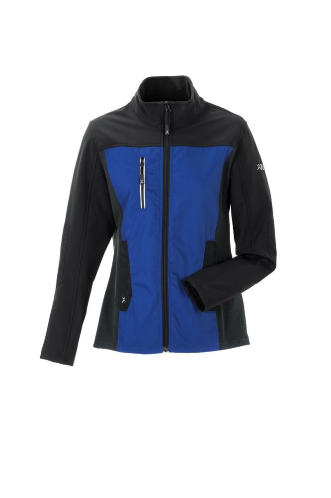 Planam Norit Damen Hybridjacke kornblau schwarz Größe 46