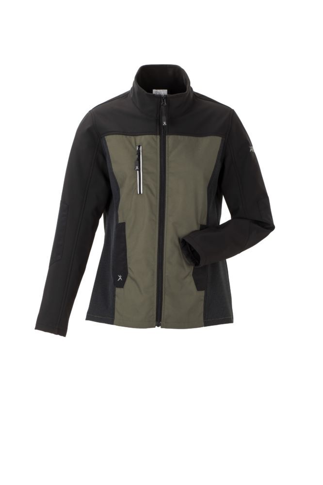 Planam Norit Damen Hybridjacke oliv schwarz Größe 38 Produktbild Planam Norit Damen Hybridjacke oliv schwarz Größe 38