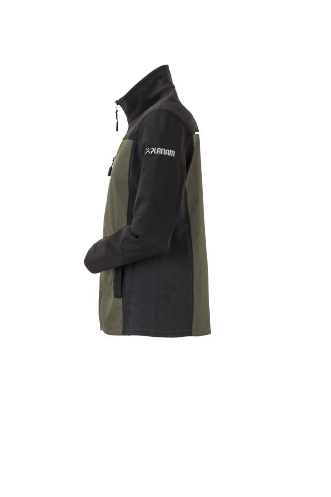 Planam Norit Damen Hybridjacke oliv schwarz Größe 38 Produktbild Planam Norit Damen Hybridjacke oliv schwarz Größe 38 bild 2