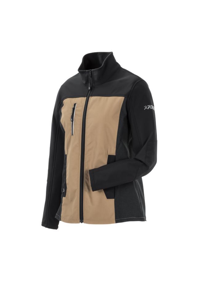 Planam Norit Damen Hybridjacke sand schwarz Größe 38 Produktbild Planam Norit Damen Hybridjacke sand schwarz Größe 38 bild 2