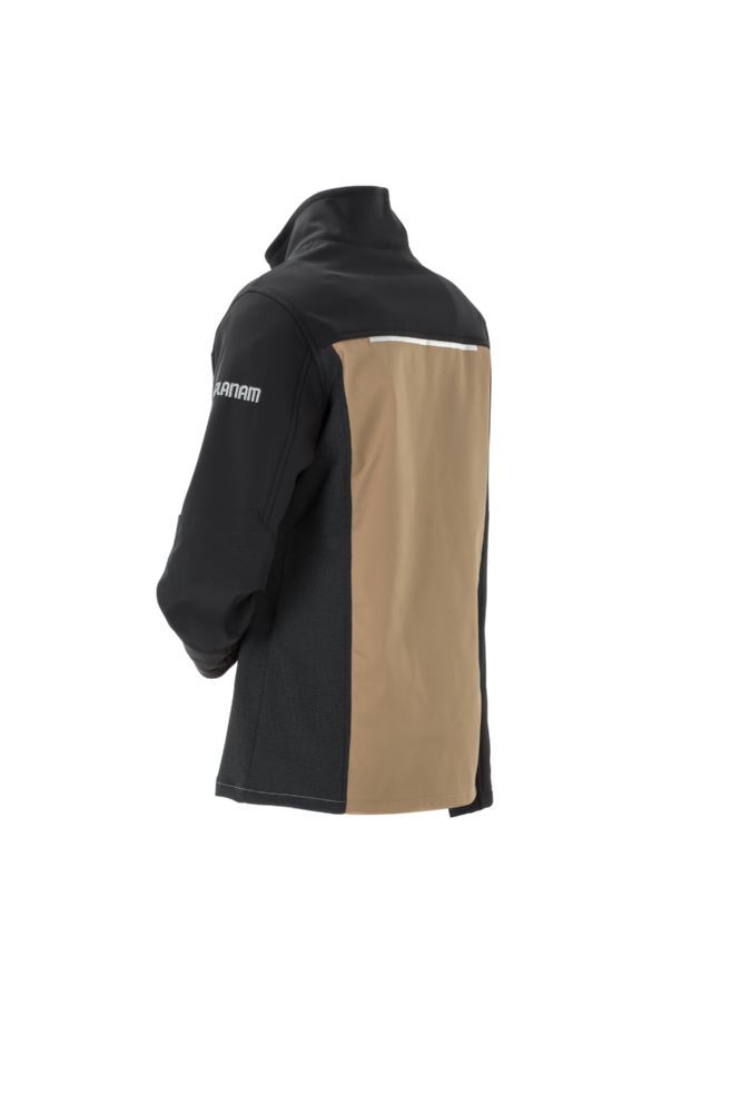 Planam Norit Damen Hybridjacke sand schwarz Größe 38 Produktbild Planam Norit Damen Hybridjacke sand schwarz Größe 38 bild 5