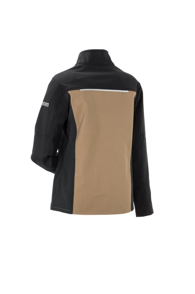 Planam Norit Damen Hybridjacke sand schwarz Größe 52 Planam Norit Damen Hybridjacke sand schwarz Größe 52