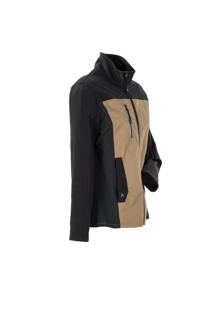 Planam Norit Damen Hybridjacke sand schwarz Größe 52 Planam Norit Damen Hybridjacke sand schwarz Größe 52