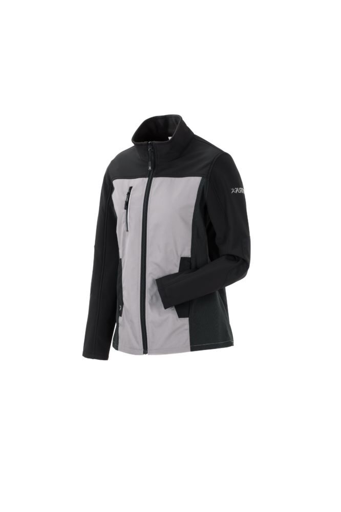 Planam Norit Damen Hybridjacke zink schwarz Größe 36 Produktbild Planam Norit Damen Hybridjacke zink schwarz Größe 36 bild 2