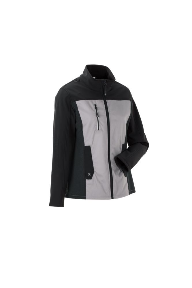 Planam Norit Damen Hybridjacke zink schwarz Größe 40 Produktbild Planam Norit Damen Hybridjacke zink schwarz Größe 40 bild 12