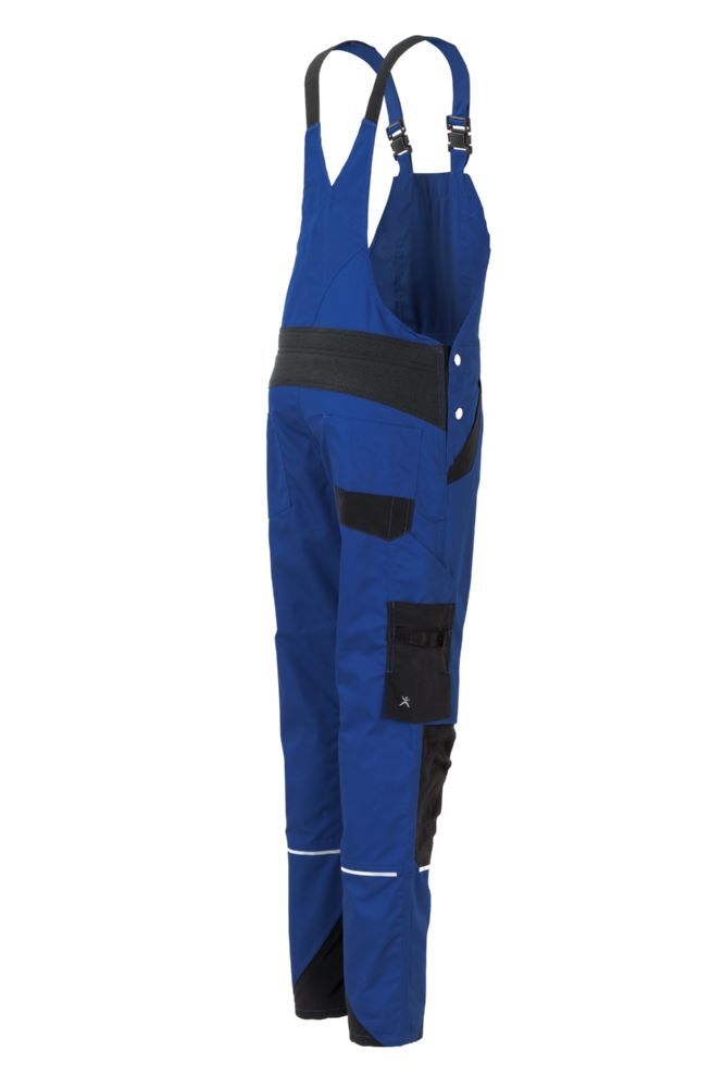 Planam Norit Damen Latzhose kornblau schwarz Größe 46 Planam Norit Damen Latzhose kornblau schwarz Größe 46