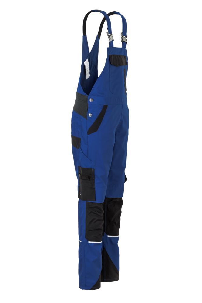 Planam Norit Damen Latzhose kornblau schwarz Größe 46 Planam Norit Damen Latzhose kornblau schwarz Größe 46