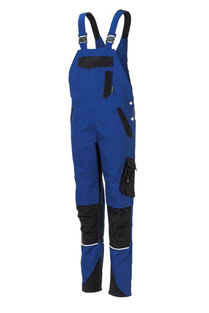 Planam Norit Damen Latzhose kornblau schwarz Größe 46 Planam Norit Damen Latzhose kornblau schwarz Größe 46