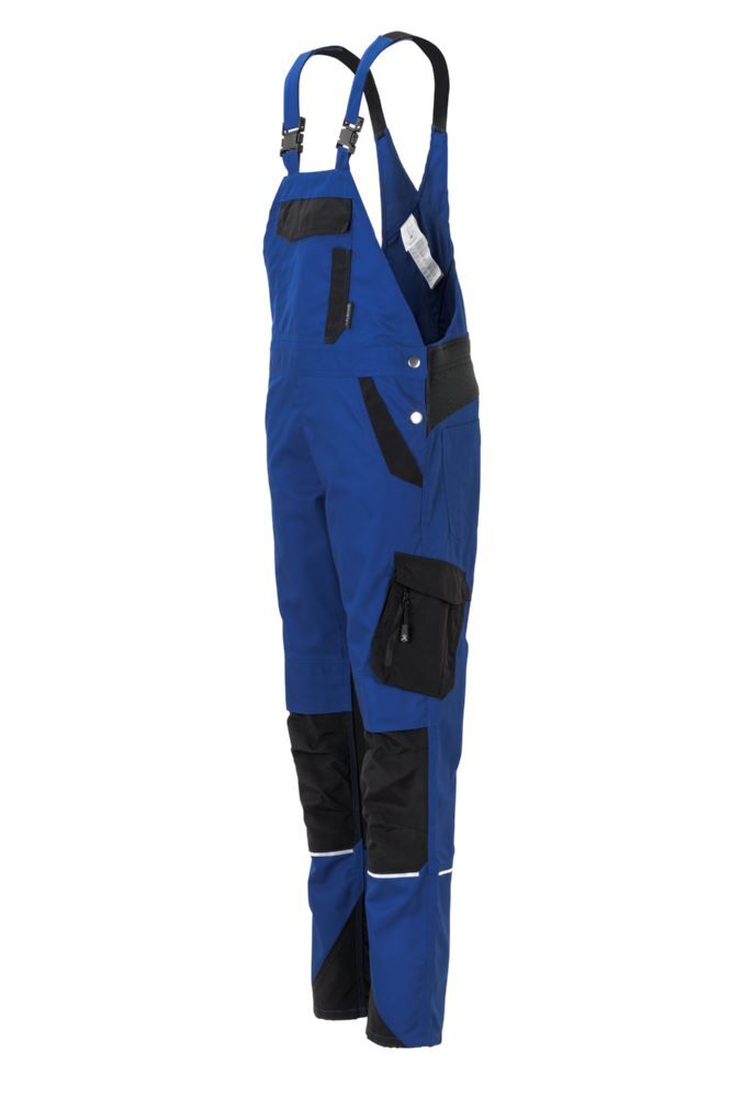 Planam Norit Damen Latzhose kornblau schwarz Größe 46 Planam Norit Damen Latzhose kornblau schwarz Größe 46