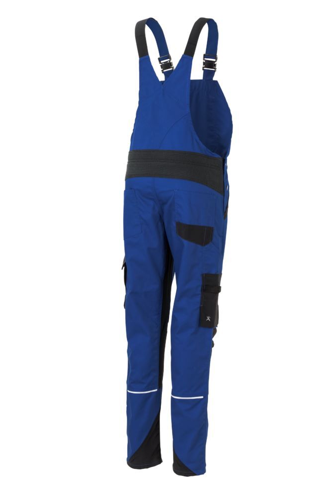 Produktbild Planam Norit Damen Latzhose kornblau schwarz Größe 52 bild 8