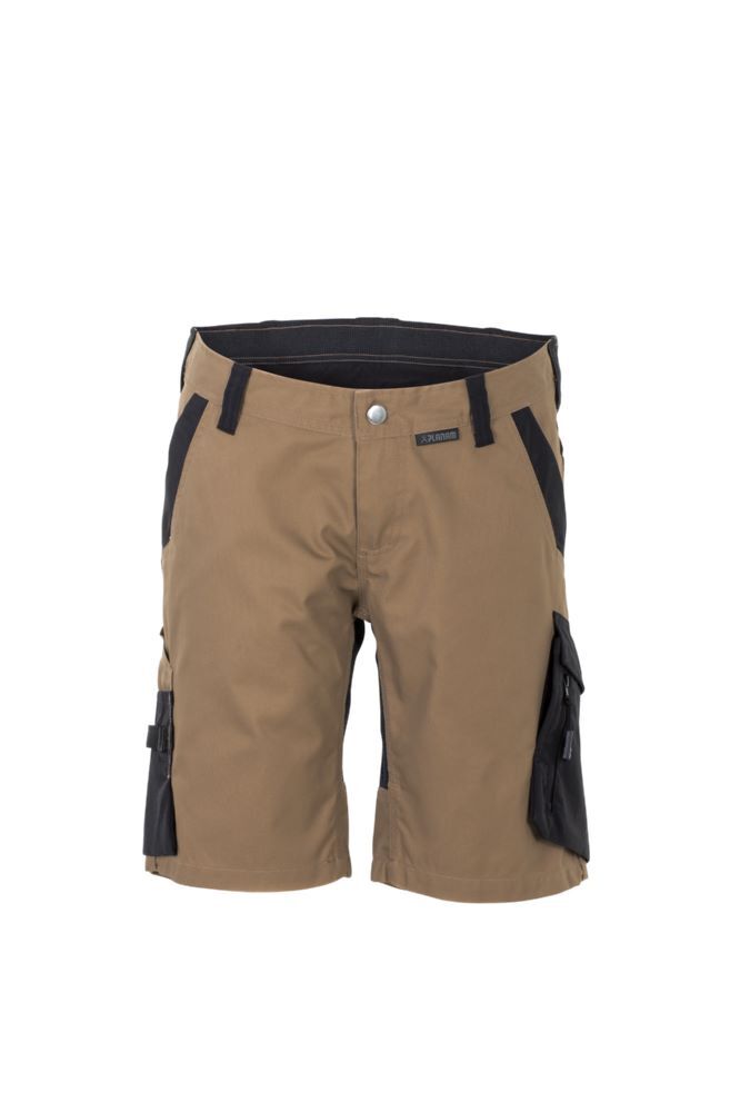 Planam Norit Damen Shorts sand schwarz Größe S Planam Norit Damen Shorts sand schwarz Größe S