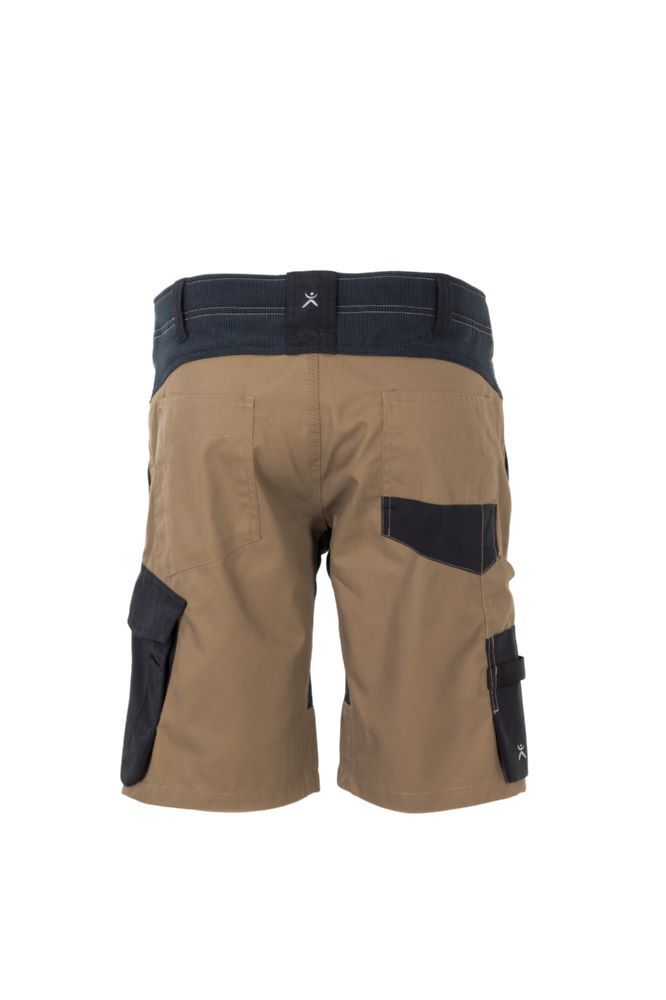 Planam Norit Damen Shorts sand schwarz Größe S Planam Norit Damen Shorts sand schwarz Größe S