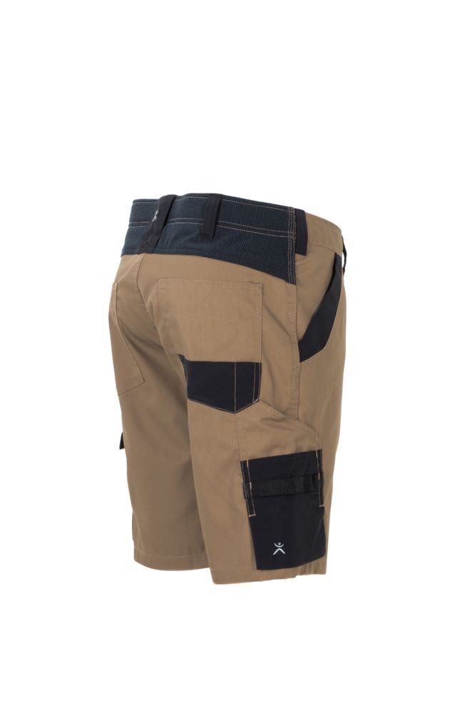 Planam Norit Damen Shorts sand schwarz Größe S Planam Norit Damen Shorts sand schwarz Größe S