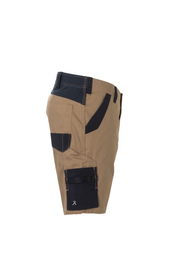Planam Norit Damen Shorts sand schwarz Größe S Planam Norit Damen Shorts sand schwarz Größe S