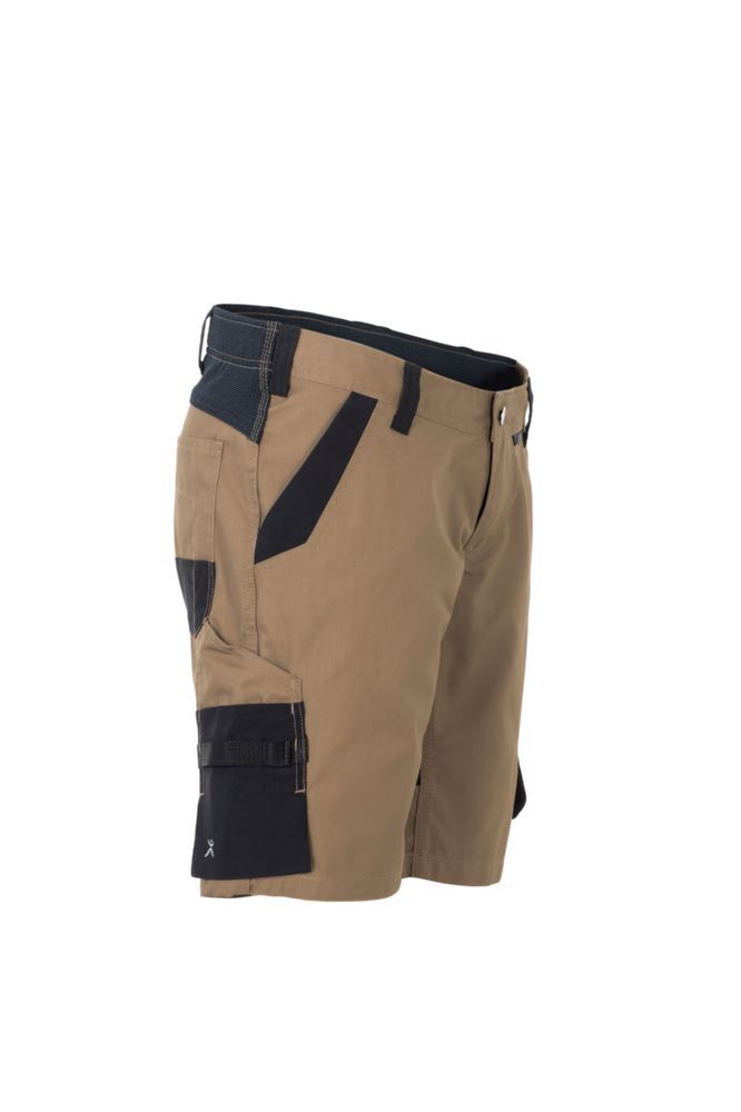 Planam Norit Damen Shorts sand schwarz Größe S Planam Norit Damen Shorts sand schwarz Größe S