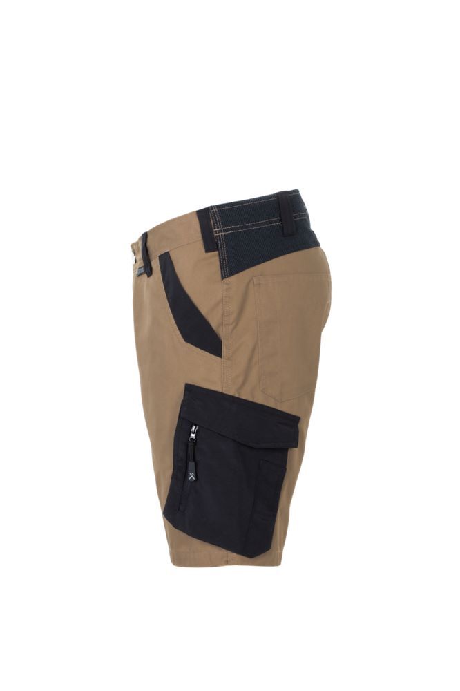 Planam Norit Damen Shorts sand schwarz Größe S Planam Norit Damen Shorts sand schwarz Größe S