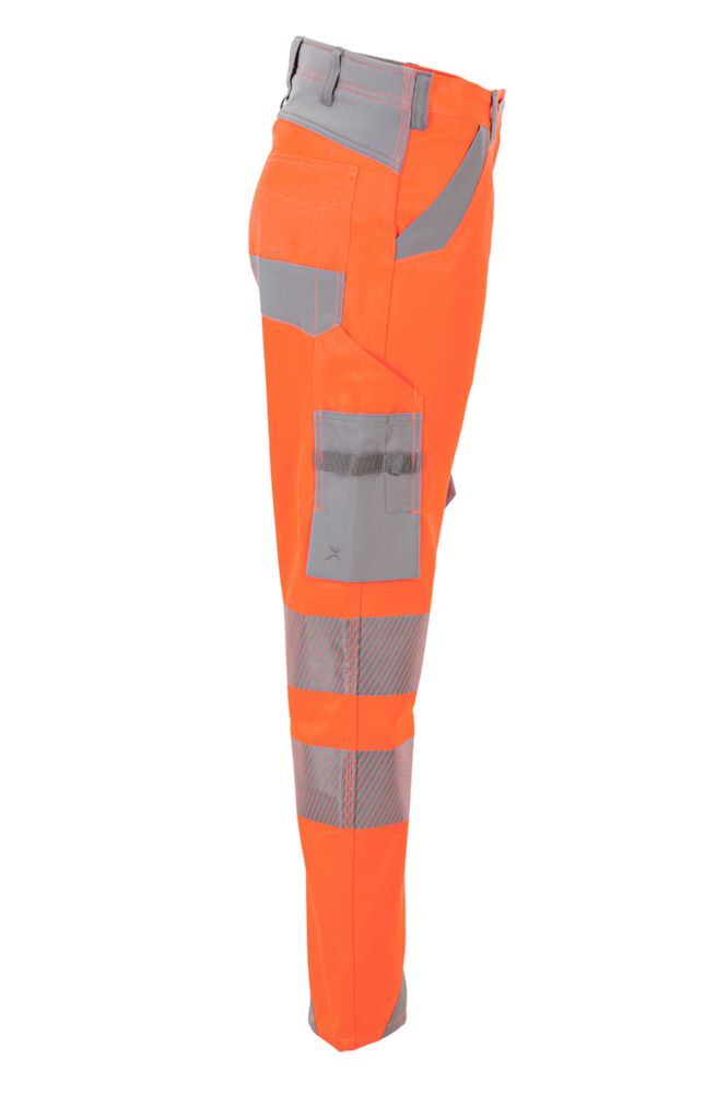 Produktbild Norit Warnschutz Damen Bundhose orange/zink 52 bild 4