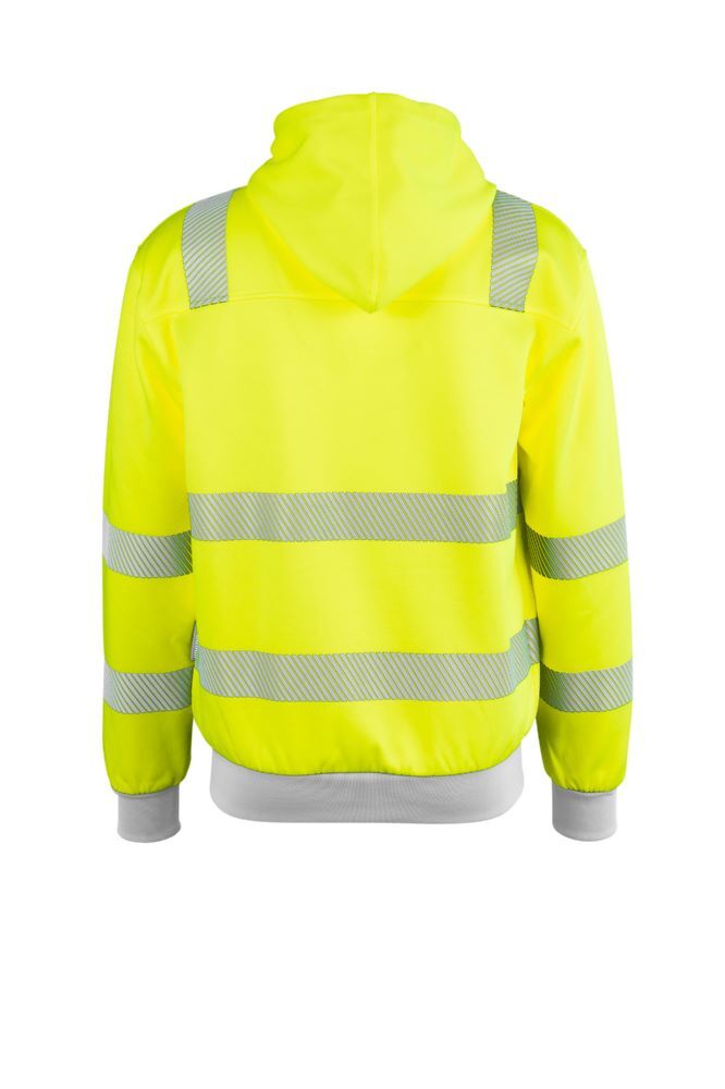 Produktbild Norit Warnschutz Hoody gelb/zink L bild 3