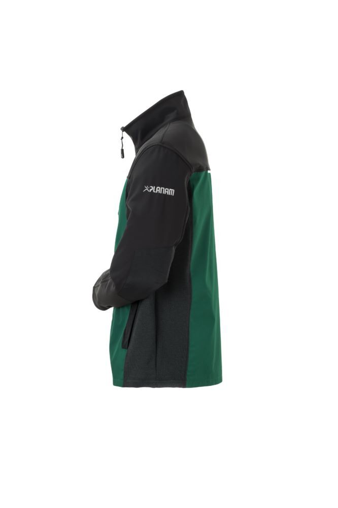 Planam Norit Herren Hybridjacke grün schwarz Größe 29 Produktbild Planam Norit Herren Hybridjacke grün schwarz Größe 29 bild 2