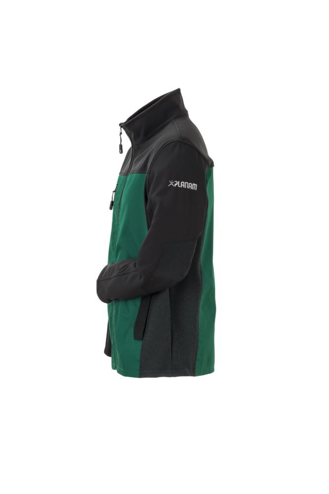 Planam Norit Herren Hybridjacke grün schwarz Größe 50 Produktbild Planam Norit Herren Hybridjacke grün schwarz Größe 50 bild 2
