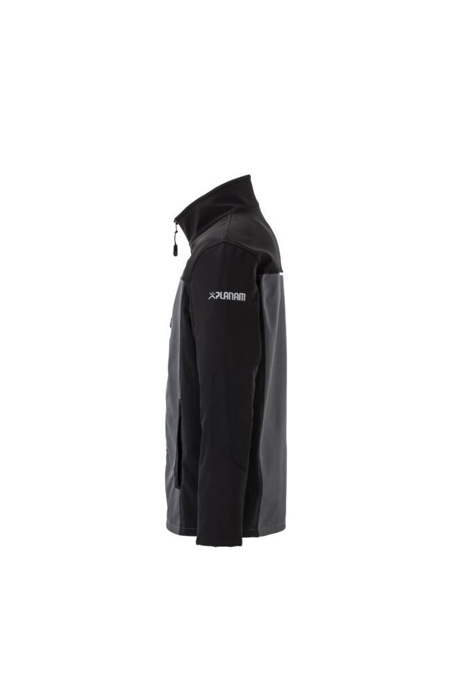 Planam Norit Herren Hybridjacke schiefer schwarz Größe 60 Planam Norit Herren Hybridjacke schiefer schwarz Größe 60