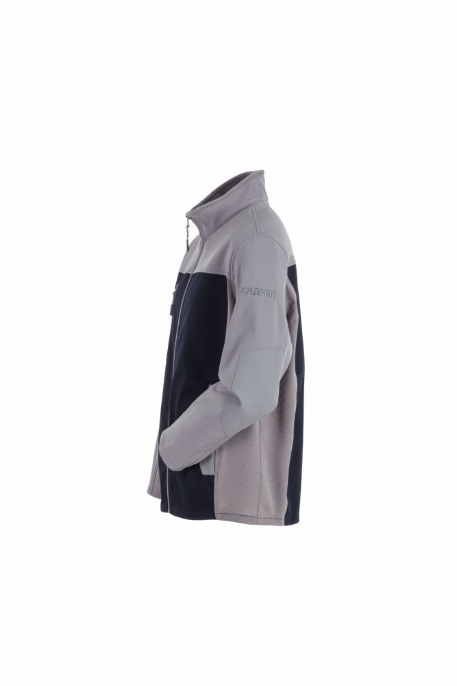 Planam Norit Herren elastische Hybridjacke in schwarzblau zink Gr. 54 Planam Norit Herren elastische Hybridjacke in schwarzblau zink Gr. 54