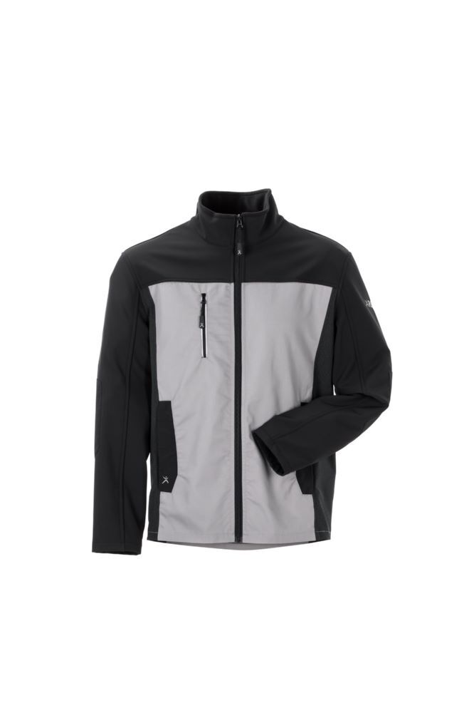 Planam Norit Herren Hybridjacke zink schwarz Größe 50