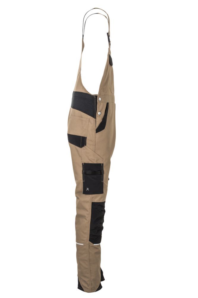 Planam Norit Herren Latzhose sand schwarz Größe 26 Planam Norit Herren Latzhose sand schwarz Größe 26