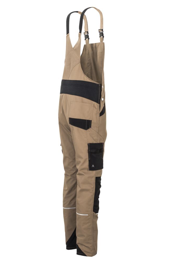Planam Norit Herren Latzhose sand schwarz Größe 50 Planam Norit Herren Latzhose sand schwarz Größe 50