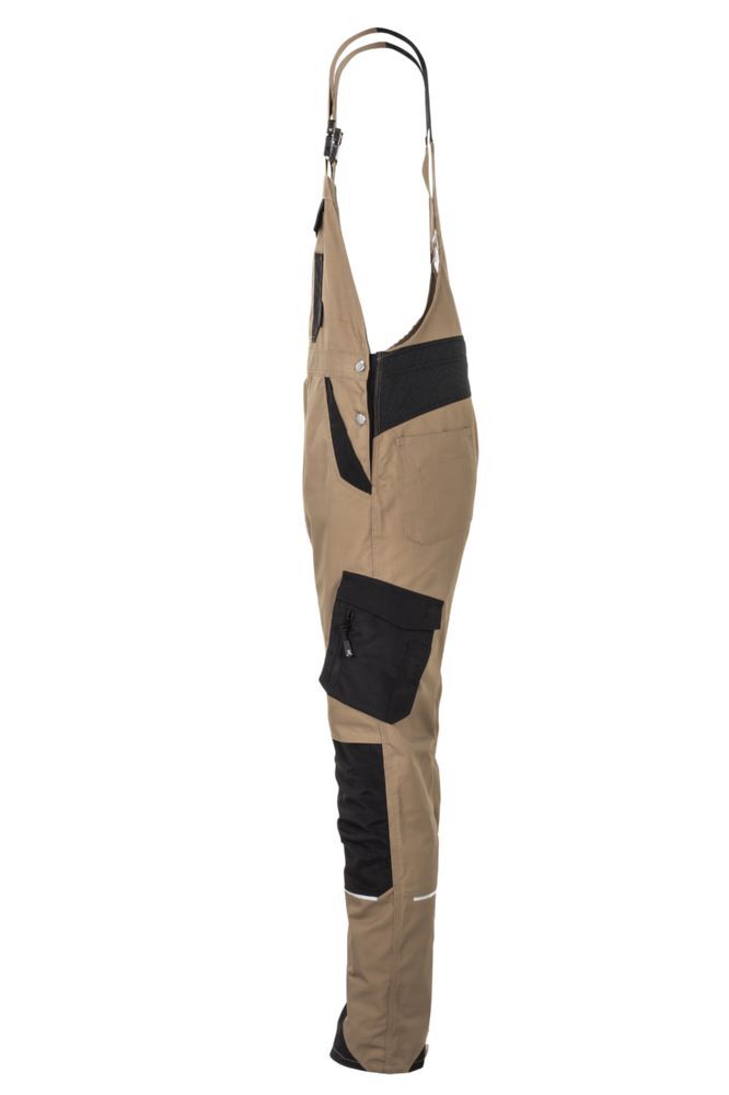 Planam Norit Herren Latzhose sand schwarz Größe 50 Planam Norit Herren Latzhose sand schwarz Größe 50