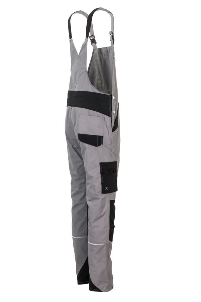 Planam Norit Herren Latzhose zink schwarz Größe 50 Produktbild Planam Norit Herren Latzhose zink schwarz Größe 50 bild 9