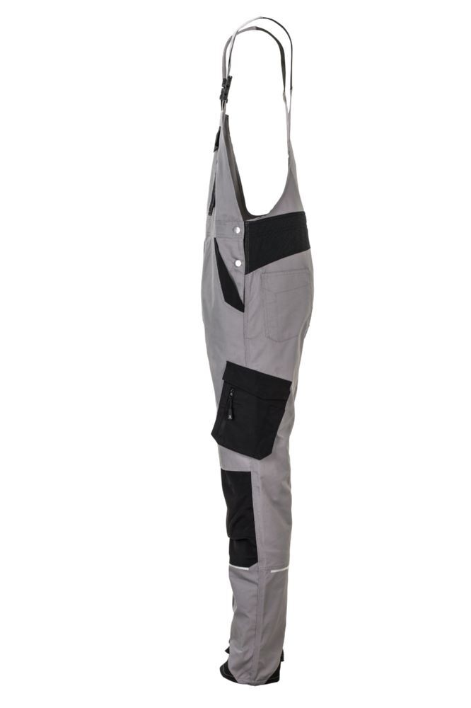 Planam Norit Herren Latzhose zink schwarz Größe 50 Produktbild Planam Norit Herren Latzhose zink schwarz Größe 50 bild 4